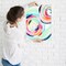 Colorful Circles by Lisa Nohren  Poster Art Print - Americanflat
